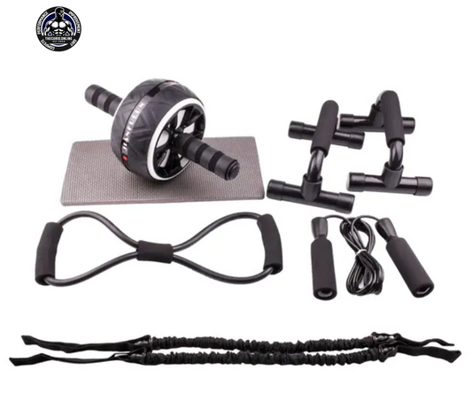 FlexFit Roller Wheel Fitness Resistance Bands